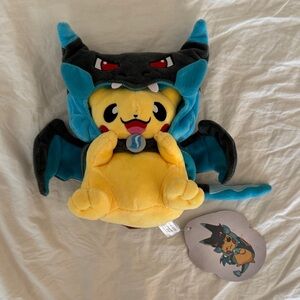 Mega Charizard Pikachu Plush Toy